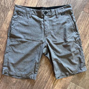 Gray Hybrid Surf Board Shorts Swim Trunks